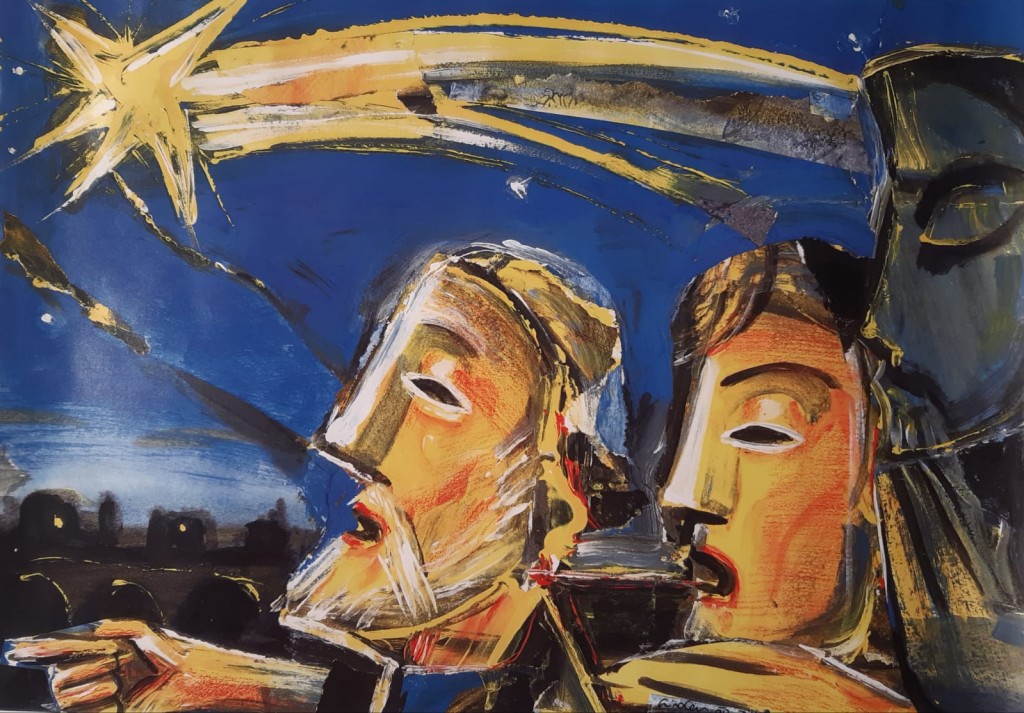 Zyklus der Weihnachtsgeschichte 6 - André Linder Zyklus der Weihnachtsgeschichte 6 - André Linder